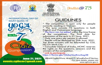 Quiz Competition on Yoga